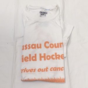 white field hockey t shirt